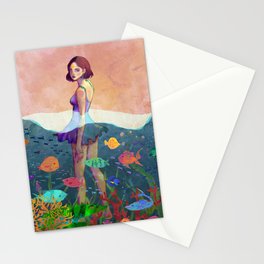Sea Friends Stationery Cards