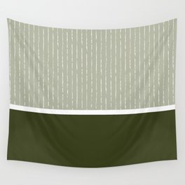 Linen Sage & Olive Wall Tapestry