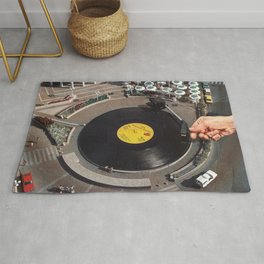 Start Me Up - Roundabout Vinyl Turntable Rug