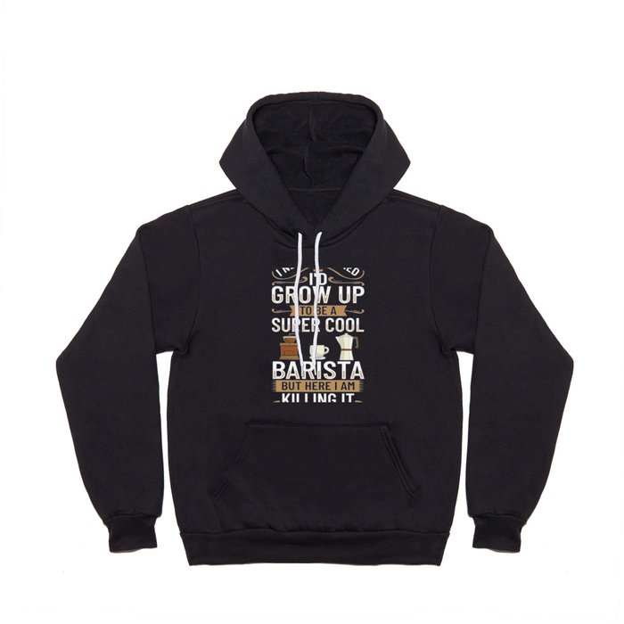 Barista Coffee Machine Coffeemaker Espresso Milk Hoody