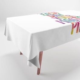 Make Each Day Your Masterpiece Tablecloth