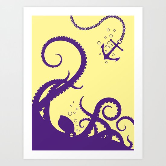 octo Art Print
