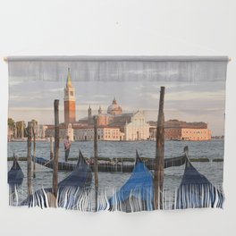 Gondolier on the Lagoon - Venice, Italy Wall Hanging