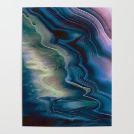 Colorful agate III Poster
