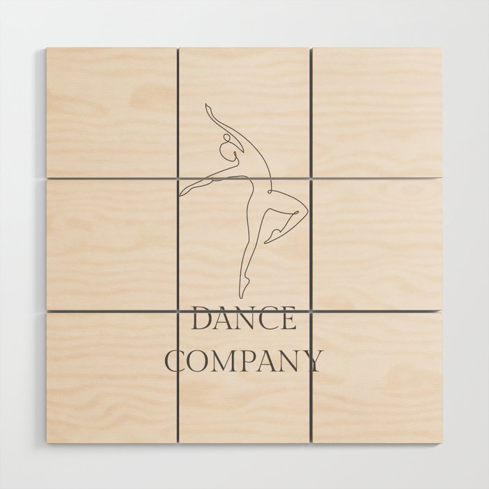 Dance company Wood Wall Art