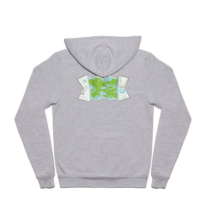 Totally Inaccurate Map of Gifford Pinchot State Park Hoody