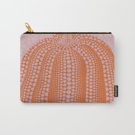 Yayoi Kusamas - Pumpkin Tokyo 1998 Carry-All Pouch | Digital, Graphicdesign, Watercolor, Aesthetic, Oil, Abstract, Pinkpumpkin, Archive, Pop Art, Typography 