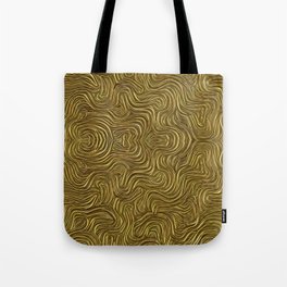 Gold Pattern Tote Bag