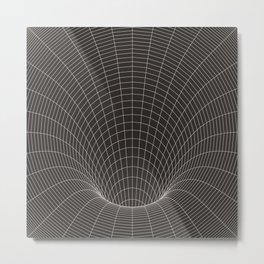 Event Horizon Metal Print | Physics, Graphicdesign, Space, 3D, Digital, Pattern, Wormhole, Illusion, Vector, Science 