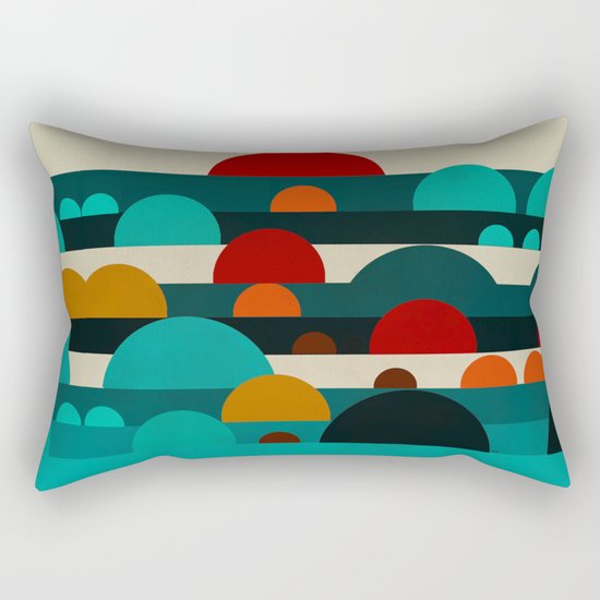 Sundays Rectangular Pillow
