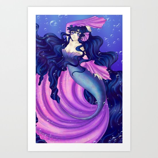 Betta Art Print