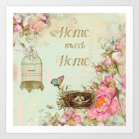 Home Sweet home #4 Art Print