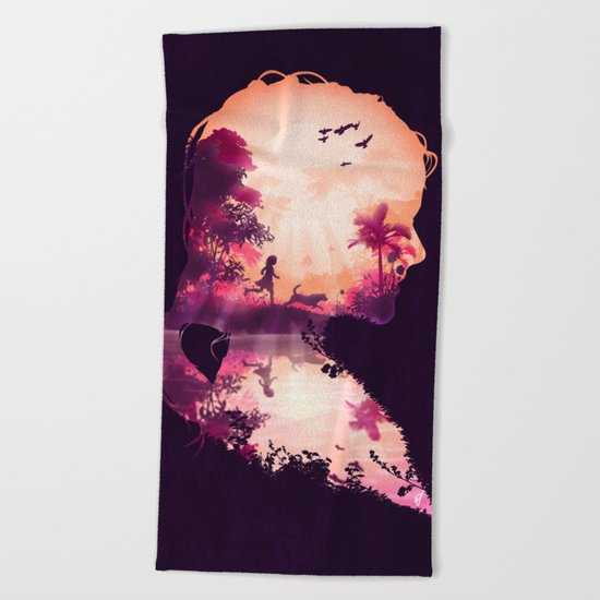 Best Friends Girl version Beach Towel