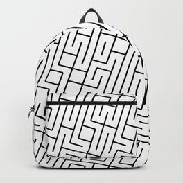 A-mazing Labyrinth Pattern! Backpack | Logic, Maze, Map, Crypto, Algorithm, Analyse, Solve, Mathematics, Topology, Cryptography 