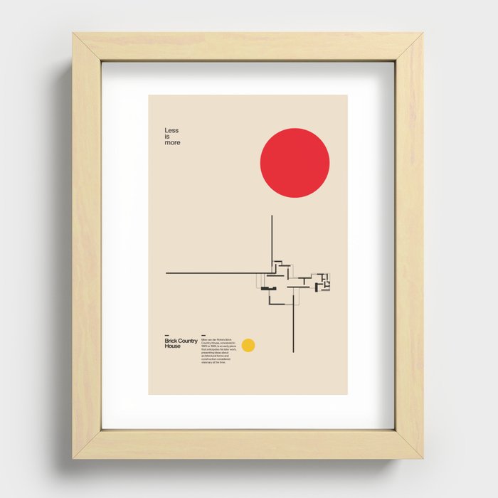 Recessed Framed Print