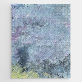cloudy blue green lilac mood Jigsaw Puzzle
