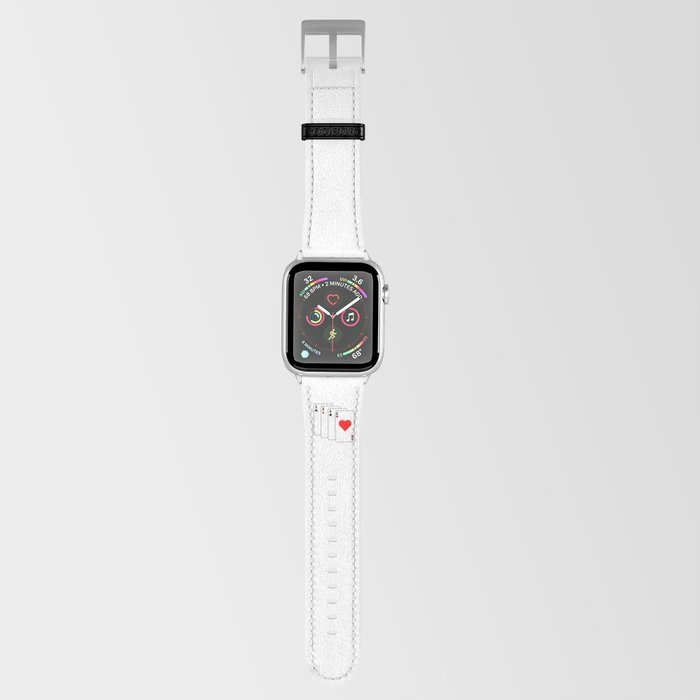 Poker Card Player Symbol Funny Kiss My A s Gift Apple Watch Band