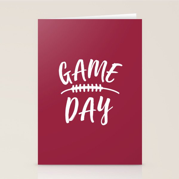 Arizona Game Day Stationery Cards by socoart Society6