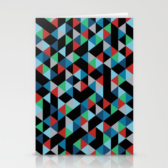 Triangles 4B Stationery Cards