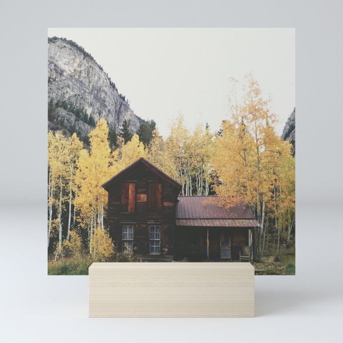 Crystal Cabin Mini Art Print