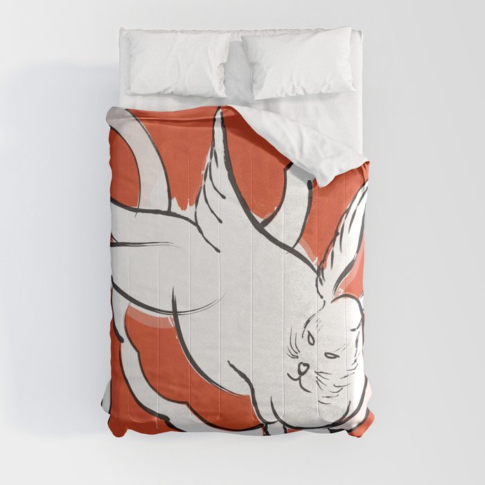 Bowie - Japanese Bunny Comforter