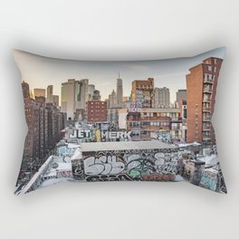 New York City Sunset Views | Travel Photography in NYC Rectangular Pillow