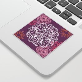 Mandala Purple Sticker