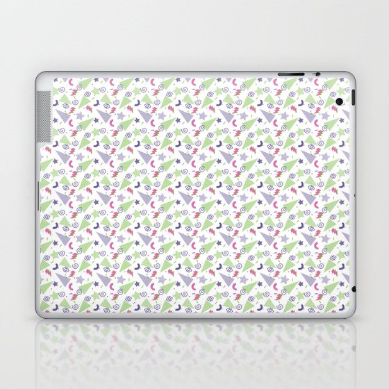 80s geometric pattern Laptop & iPad Skin