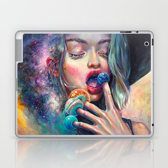 BLACK HOLE IN THE MILKY WAY Laptop & iPad Skin