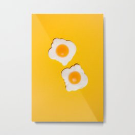 Sunny side up eggs Metal Print