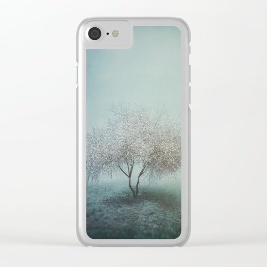 Blurred Hope Clear iPhone Case