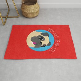 What does the PUG say? Rug