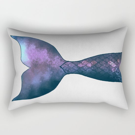 mermaid tail #5 Rectangular Pillow