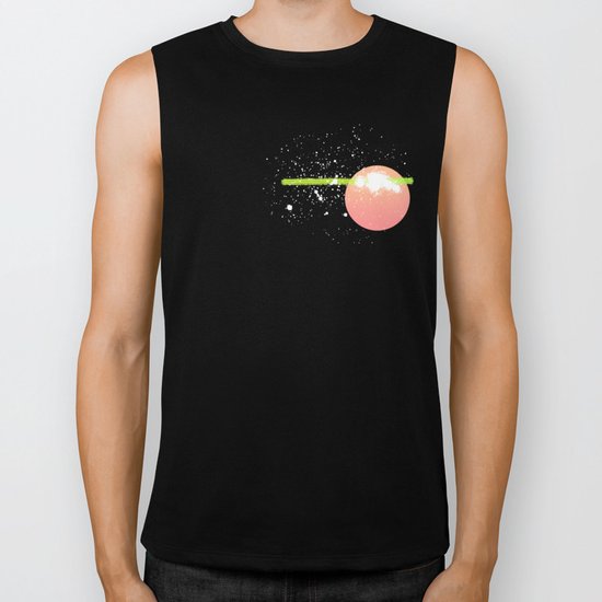 pianeta piatto Biker Tank