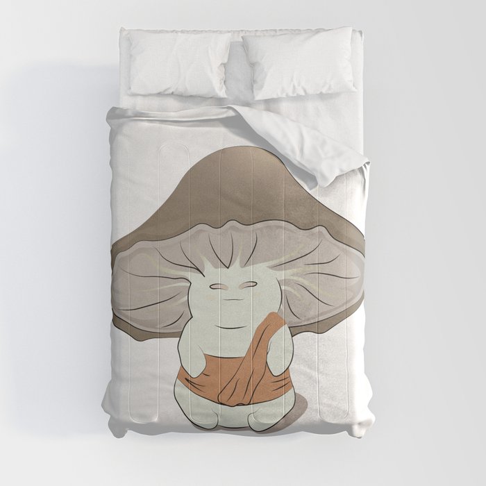 Zen Mushroom Comforter