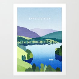 Lake District, England Art Print