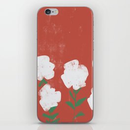 Cordelia's Garden 1 - Abstract Floral Painting iPhone Skin