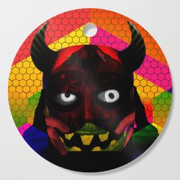 Hexagon Devil Cutting Board