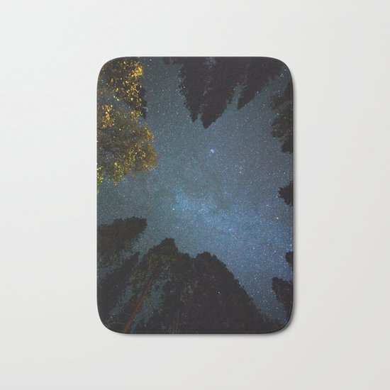 Night sky Bath Mat