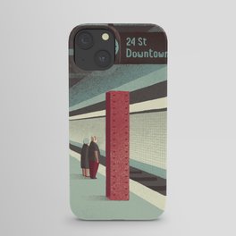 Day Trippers #3 - Waiting iPhone Case