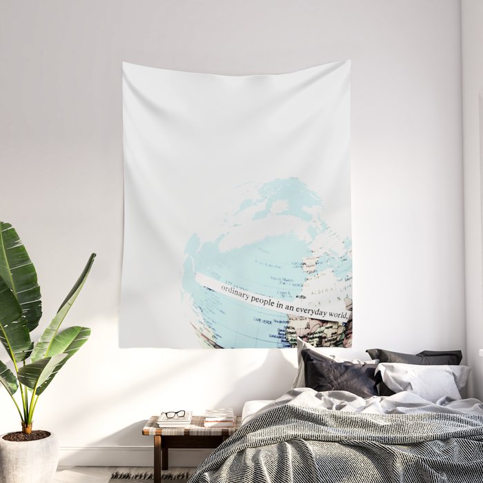 Society6 Wall tapestry Ordinary People by ARTbyJWP