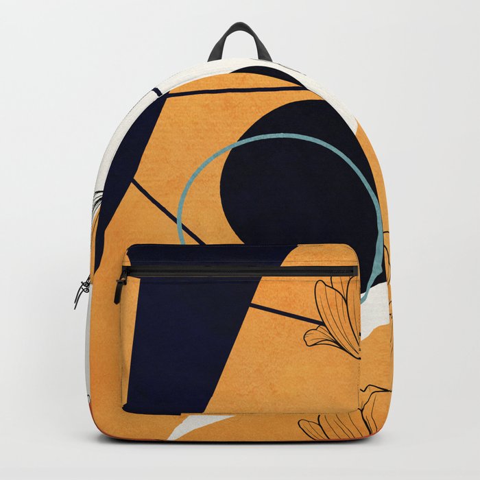 Vibrant Flower Design 3 Backpack