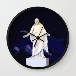 LDS Christus Wall Clock