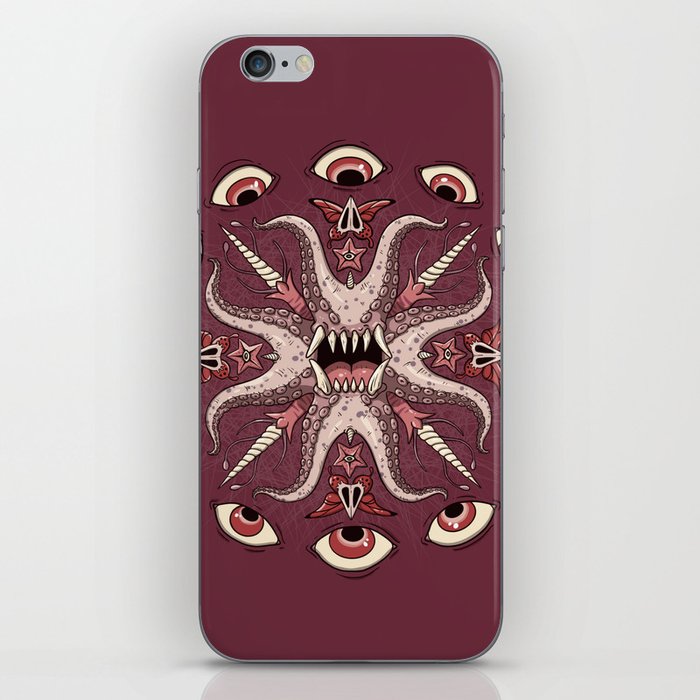 Mandala Monster iPhone Skin