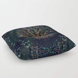 Tree of Life - Yggdrasil Floor Pillow