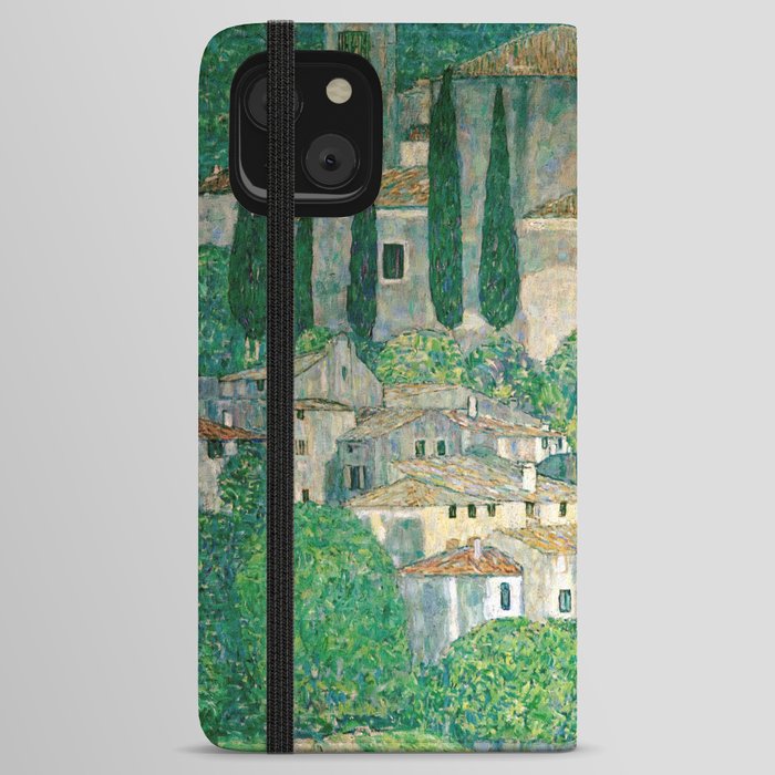 Gustav Klimt - Church in Cassone iPhone Wallet Case