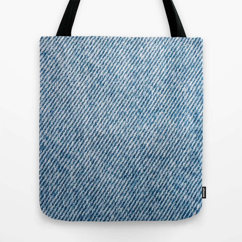 Jeans Pocket With Denim Texture Jeans Texture Denim Texture Textured Background Cover Pattern Tote Bag By Radub85 Society6