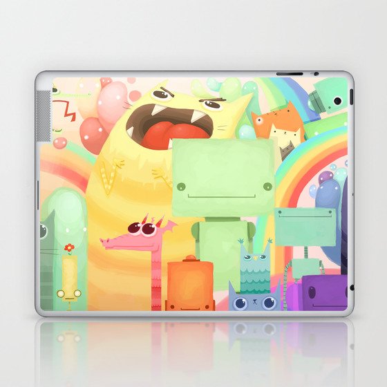 Who the What Laptop & iPad Skin