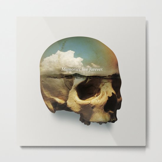 Memories live forever Metal Print