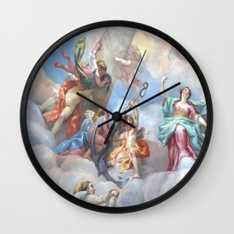 Karlskirche fresco Wall Clock | Beautiful, Fresque, Fresco, Vienna, Austria, Painting, God, Church, Photographie, Bible 